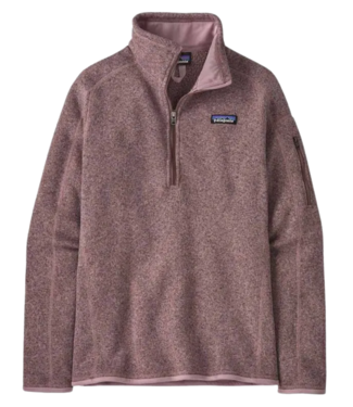 PATAGONIA W's Better Sweater 1/4 Zip Stormy Mauve M