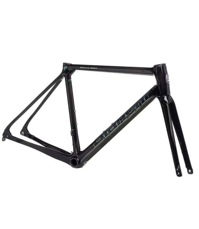 BIANCHI Specialissima CV Disc 1"1/2 Black 57 Frame