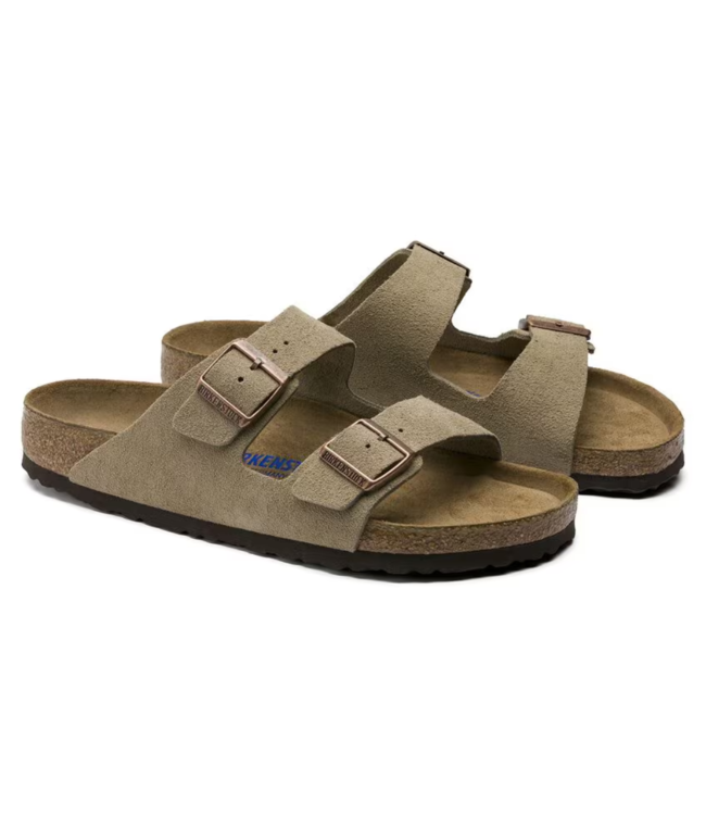 Birkenstock Arizona Soft Footbed Suede Leather