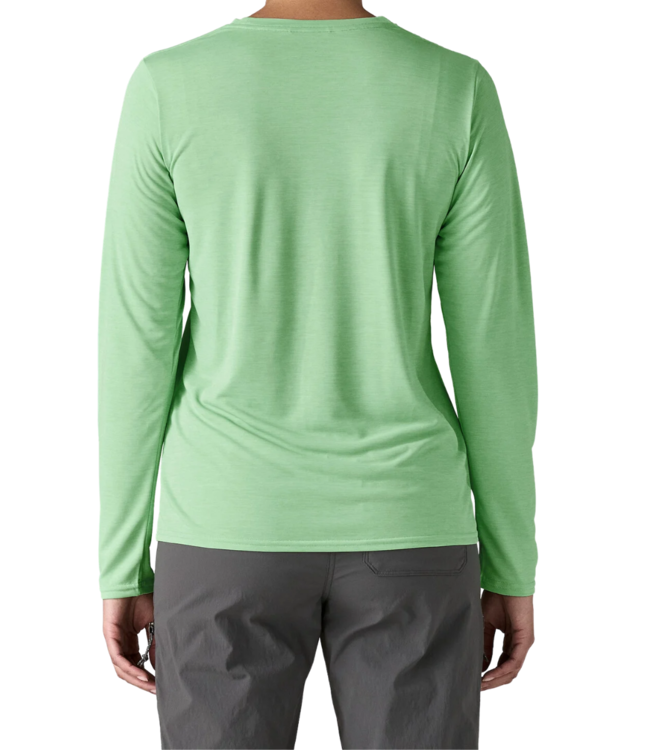 PATAGONIA W's L/S Cap Cool Daily Shirt Rinsed Green - Dark Rinsed Green X-Dye M