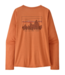 PATAGONIA W's L/S Cap Cool Daily Graphic Shirt '73 Skyline: Rock Melon X-Dye M