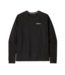 PATAGONIA M's L/S P-6 Logo Responsibili-Tee Black XL