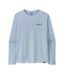 PATAGONIA M's L/S Cap Cool Daily Graphic Shirt - Waters Fitz Roy Tarpon: Thermal Blue X-Dye XL