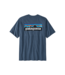 PATAGONIA M's L/S P-6 Logo Responsibili-Tee Utility Blue M