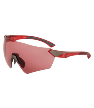Ryders Eyewear Main antiFOG Matte Crystal Red/Matte Gunmetal  antiFOG Rose/Red Mirror