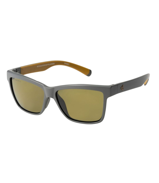 NORVAN POLAR MATTE DEMI-GREEN / BROWN LENS YELLOW REVO