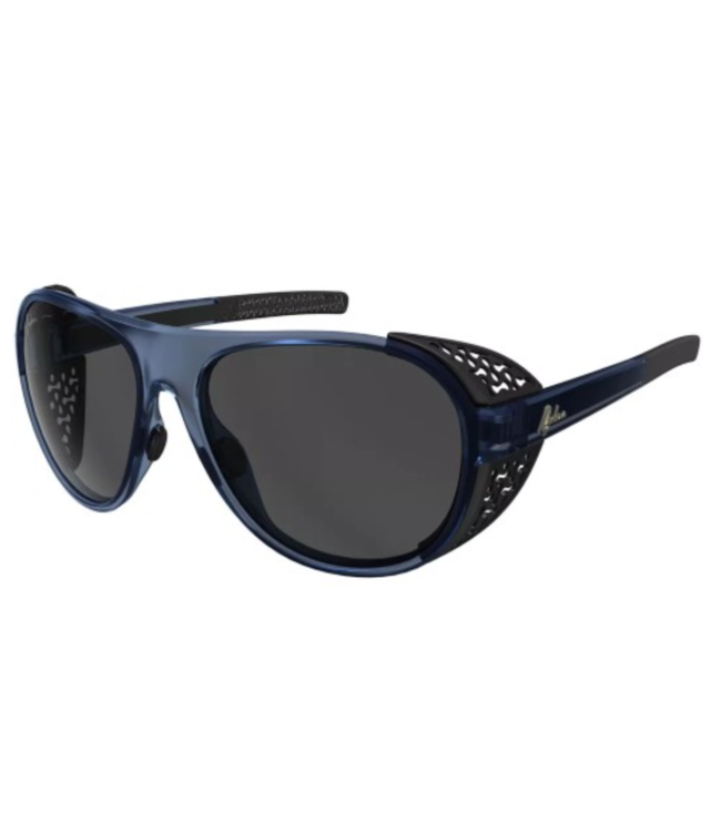 HAZEL POLY BLUE XTAL-BLACK / GREY LENS ANTI-FOG