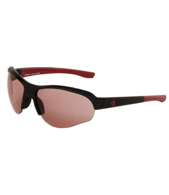 Flume Polarized Matte Dark Metallic Rose Lens