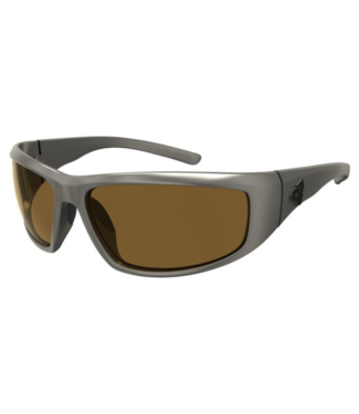 DUNE POLY MATTE DARK METALLIC / BROWN LENS