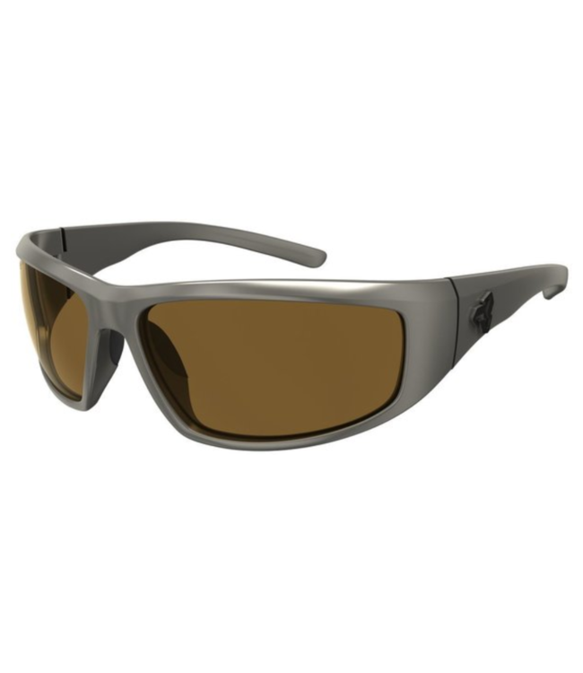 DUNE POLY MATTE DARK METALLIC / BROWN LENS