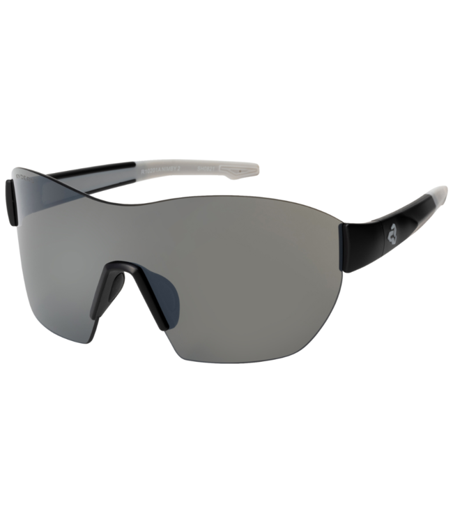 Nimby 2 Sunglasses In Matte Black With Gray - Green Lenses