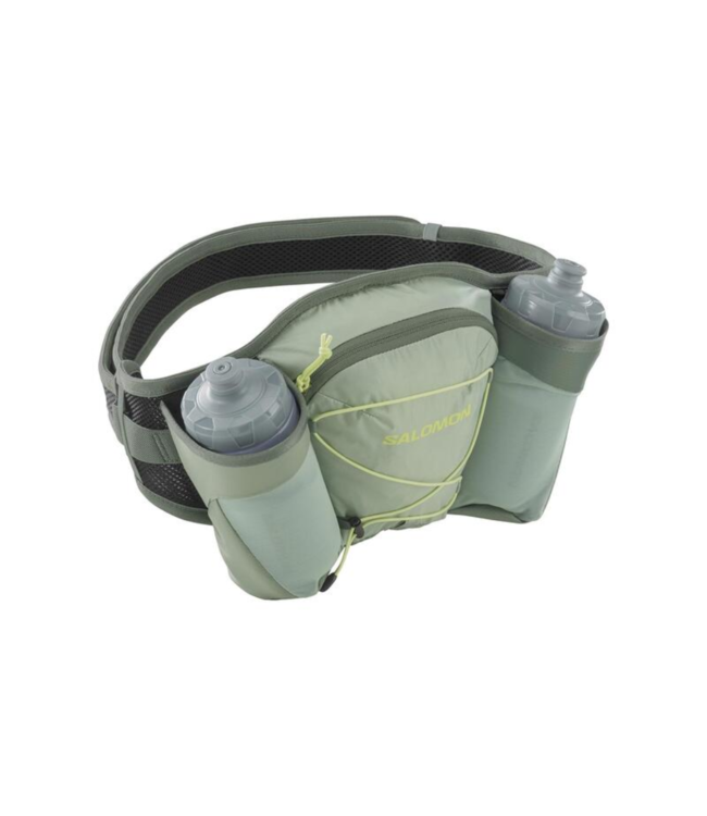 SALOMON CROSS Unisex Belt GREEN MILIEU / AGAVE GREEN / Sharp Green 2 BOTTLES