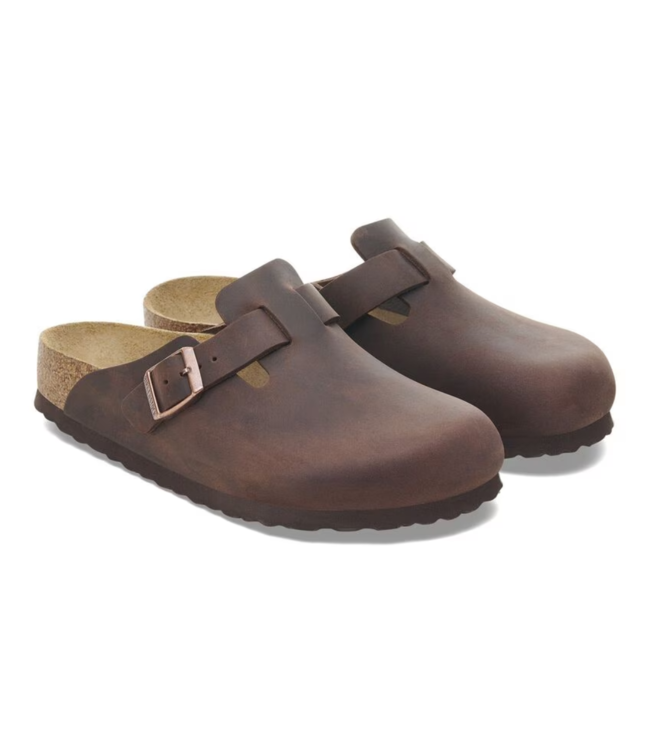 BIRKENSTOCK Boston Soft Footbed Oiled Leather
