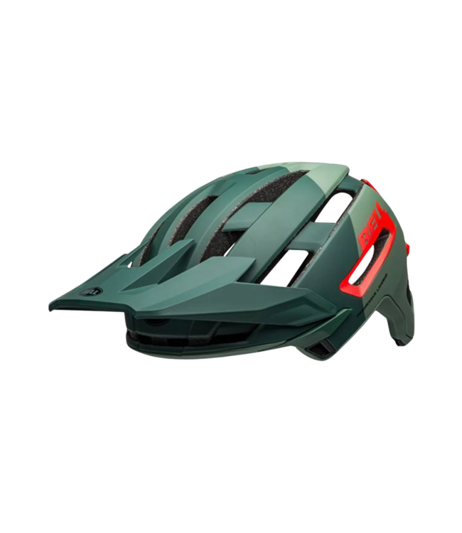 BELL Super Air Mips Helmet Matte/Gloss Green/Infrared Medium