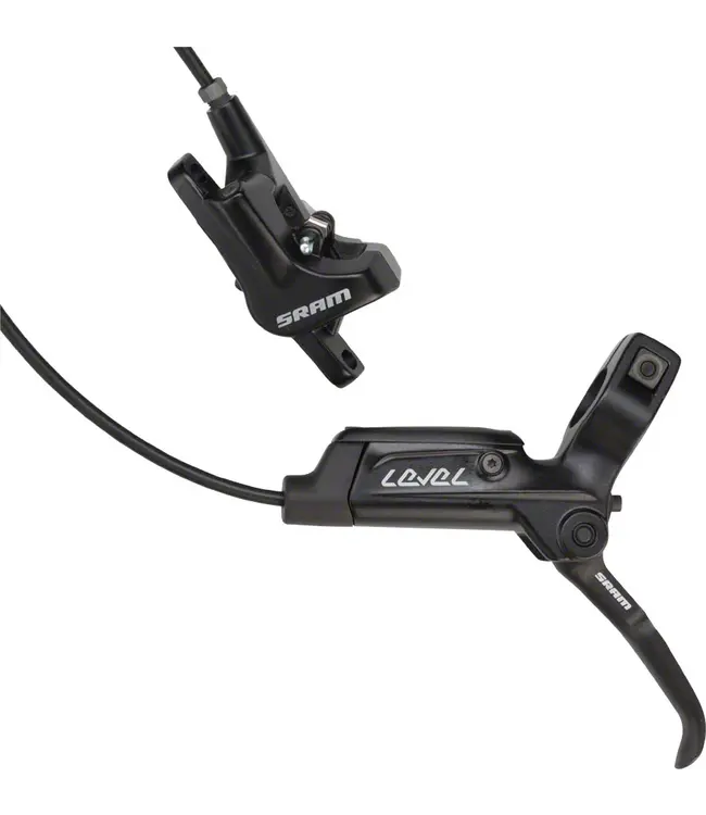 SRAM Level Disc Brake and Lever - Front, Hydraulic, Post Mount, Black, A1
