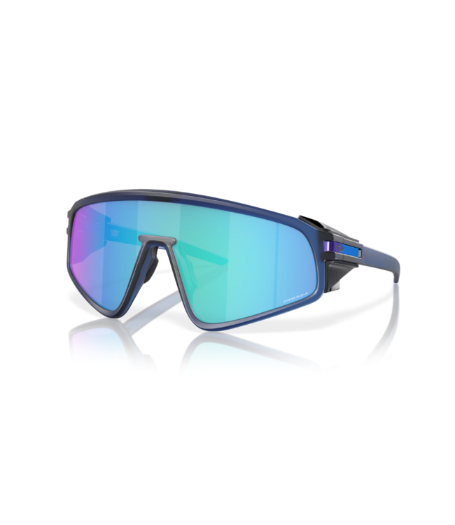 OAKLEY LATCH PANEL MATTE TRANS NAVY W PRIZM SAPPHIRE