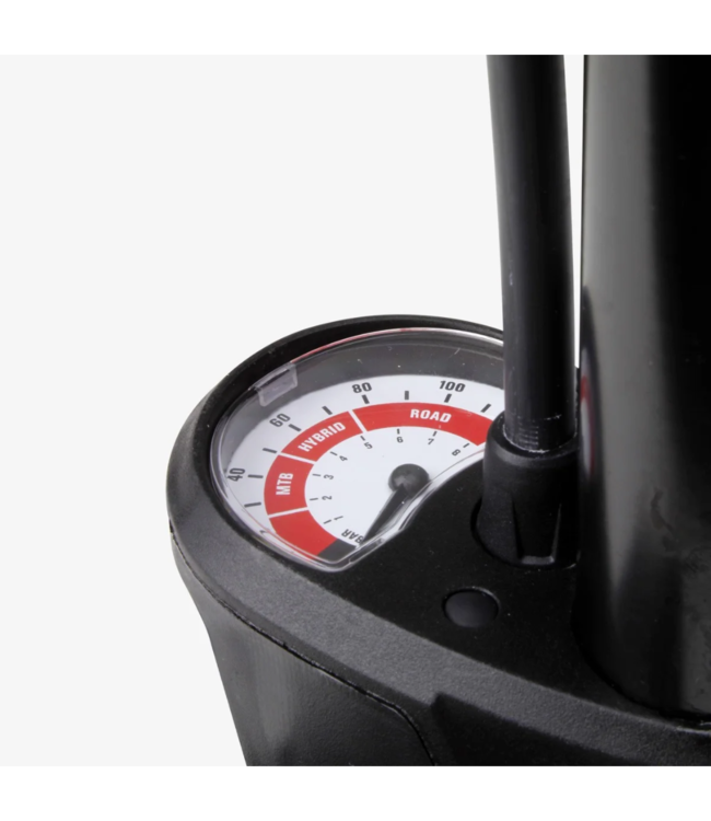 Track Pump Aluminium/Black Manometer