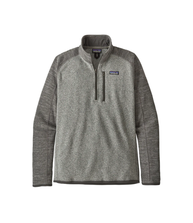 PATAGONIA M's Better Sweater 1/4 Zip - Nickel, S