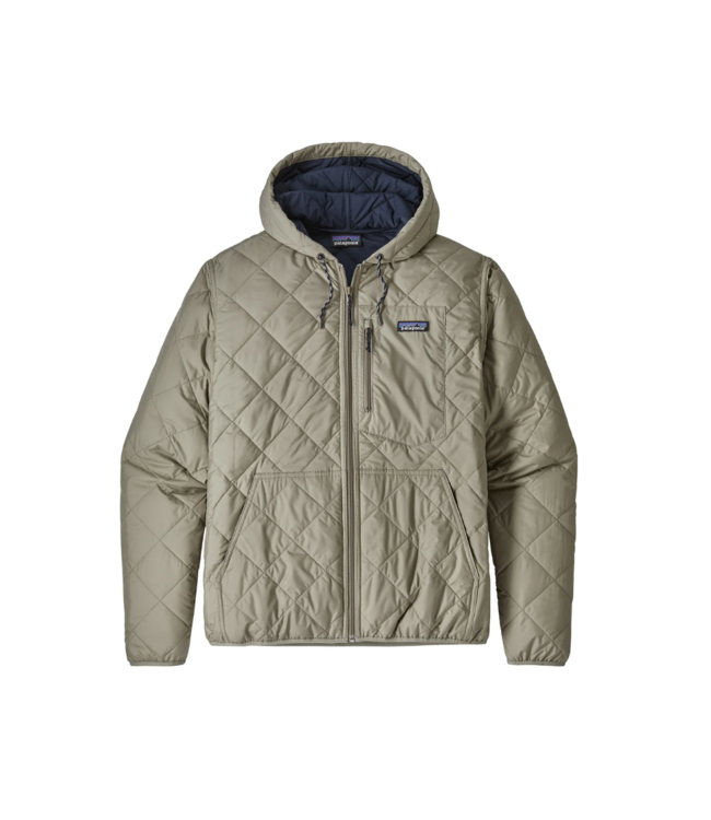 PATAGONIA M's Diamond Quilted Bomber Hoody Salt Grey XS