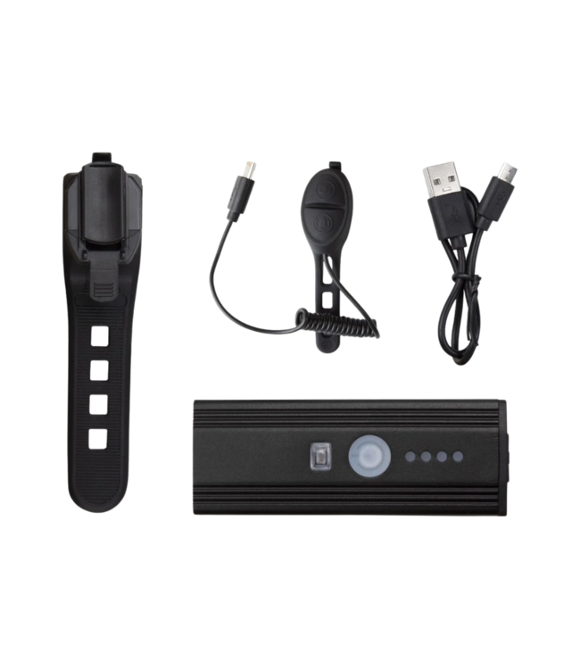 ELTIN 350 Lumen Front Bike Light with Remote Control