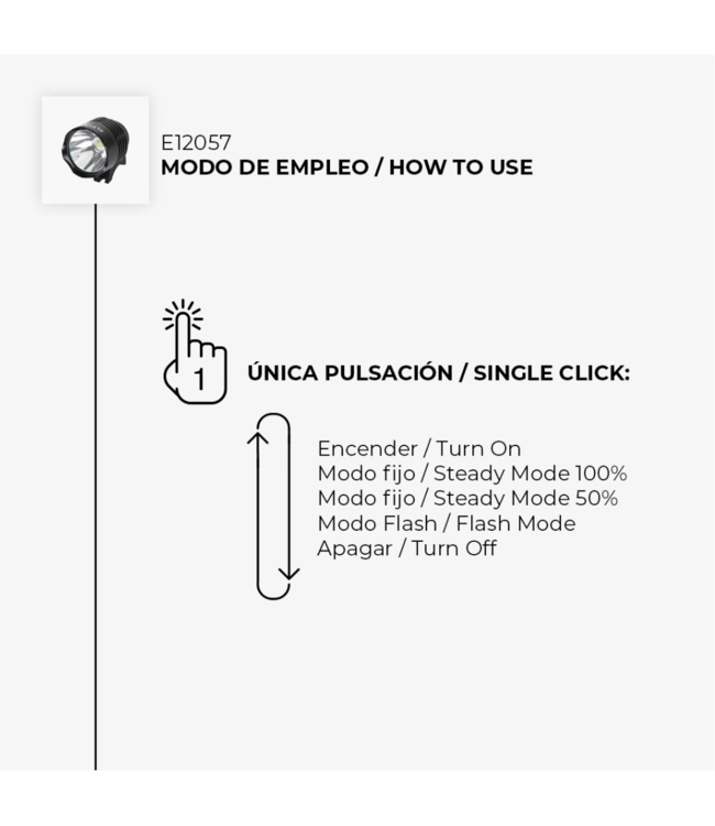 Adventure 1200 Lumen Front Bike Light