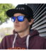 Grant Glasses Matt Black and Blue