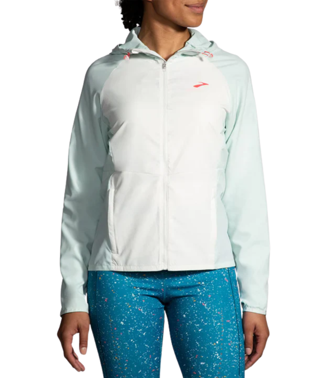 BROOKS Canopy Jacket Women's White Marble M
