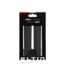 Silicone Touch Grip Black, Black Closures