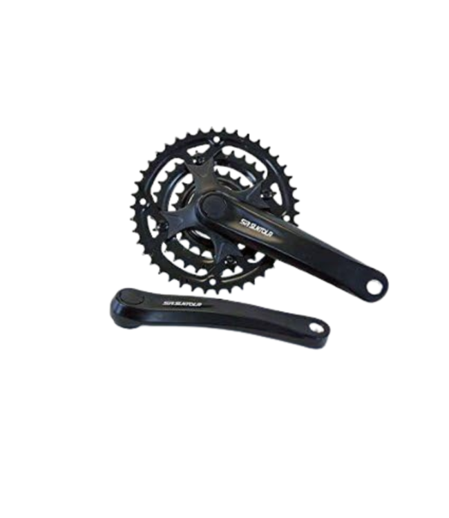 SR Suntour Crankset XCT 175mm 42x32x22 Black