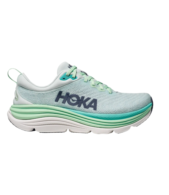 HOKA GAVIOTA 5 SNOW MELT / CIELO BLUE 09.5B