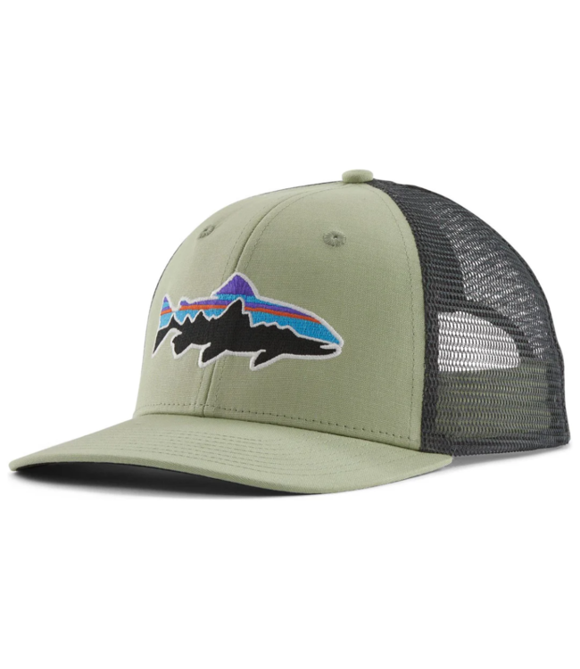 PATAGONIA Fitz Roy Trout Trucker Hat Salvia Green