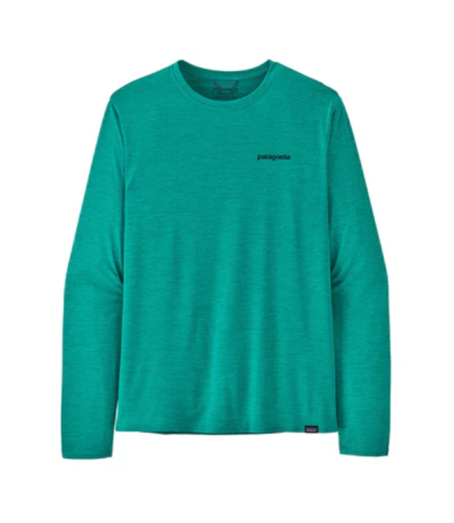 PATAGONIA Men's Long-Sleeved Capilene Cool Daily Graphic Shirt - Waters