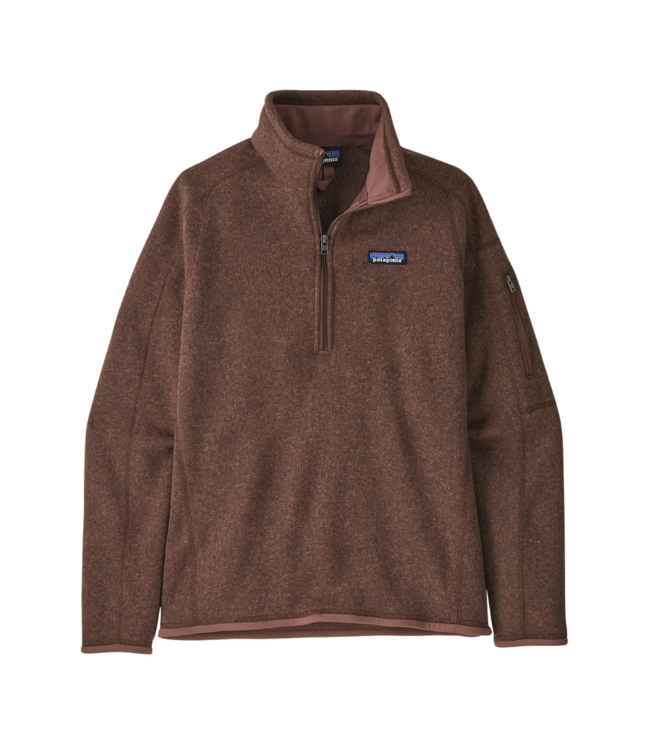 PATAGONIA W's Better Sweater 1/4 Zip Dulse Mauve M