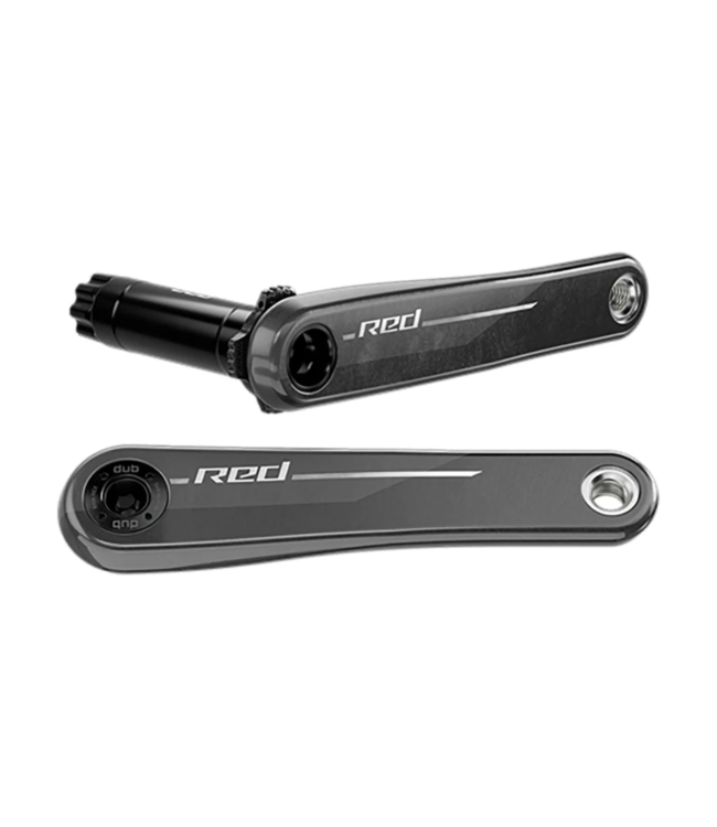 SRAM RED 1x XPLR Wide Crank Arm Assembly - 172.5mm, 13-Speed, 8-Bolt Direct Mount, DUB Spindle, Natural Carbon, E1