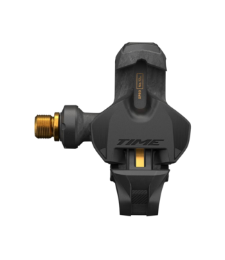 SRAM Pedal TIME XPRO 12SL Pedal Center 53mm, Carbon body and Titanium spindle and Ceramic bearing including ICLIC free cleats, Carbon Gold C1