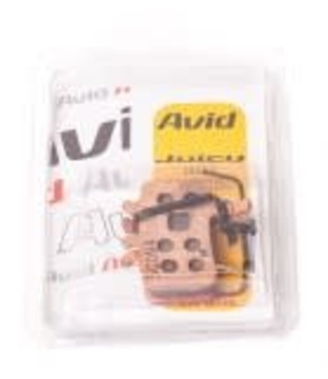 AVID JUICY BB7 DISC BREAK PADS METAL SCINTERED STEEL BACKING PLATE
