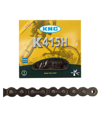 KMC K415H CHAIN (BMX & FREESTYLE) SUPER FAT 1/2 X 3/16  98 LINKS