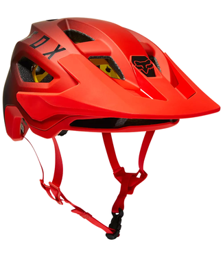 FOX RACING Fox Racing Speedframe MIPS Helmet - Fluorescent Red, Large