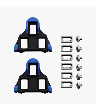 SHIMANO Shimano SM-SH12 SPD-SL 2-DEGREE FRONT-CENTER PIVOT MODE CLEATS (BLUE)