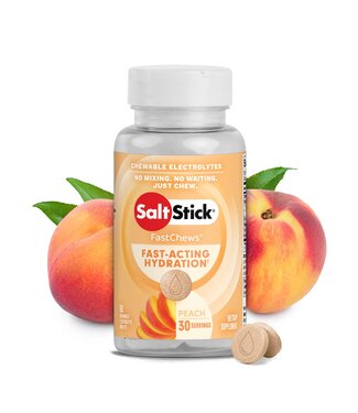 Saltstick Fastchews Chewable Electrolyte Tablets, Perfectly Peach single