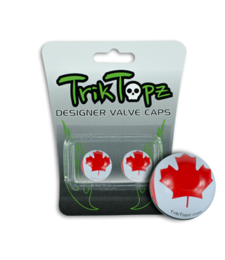 Trik Topz Valve Caps Canada Flag