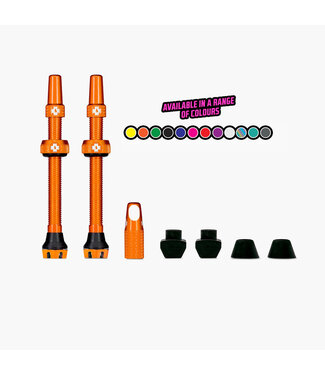 Muc-Off Tubeless Valves/60mm/Orange V2