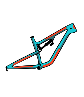 RideWrap Essential MTB Frame Protection Kit Matte