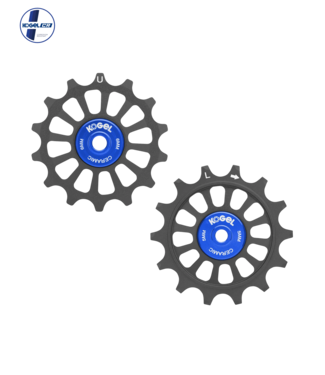 Kogel 14/14T Hybrid Ceramic Pulley Set SRAM 12, Cross - Blk