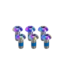 Kogel Ti Bolt Kit Rotor Rainbow