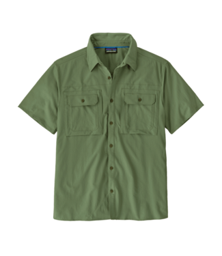 PATAGONIA Patagonia M's L/S Self Guided Sun Shirt Terrain Green L