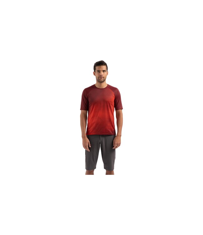 SPECIALIZED ENDURO AIR JERSEY SS MEN CRMSN/RKTRED REFRACTION S SM