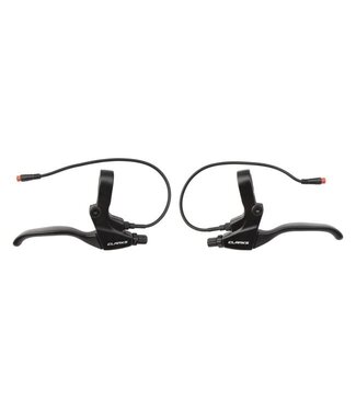 BRAKE LEVER CLK V ALY 801E PR BK w/SHUT-OFF