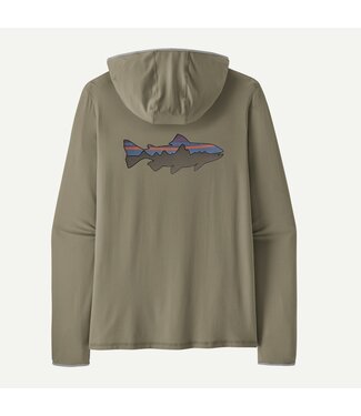 PATAGONIA M's Tropic Comfort Natural Graphic Hoody Fitz Roy Trout: River Rock Green M