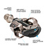 SHIMANO Shimano Pedal  Pd-M8100  Deore Xt  Spd Pedal  W/Cleat(Sm-Sh51)